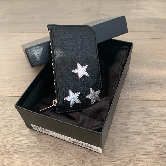 Saint Laurent Other - [SOLD] SAINT LAURENT CARD HOLDER WALLET - STARS
